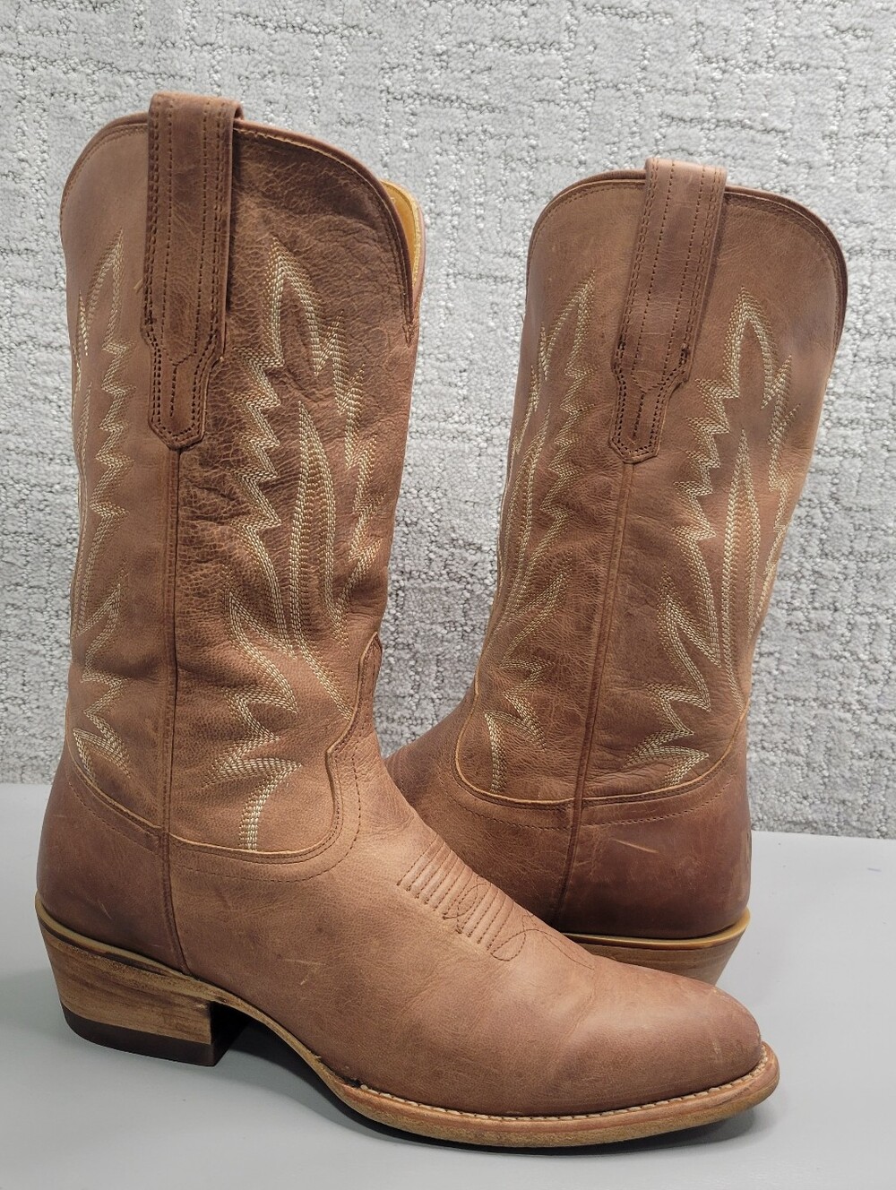 Tecovas The Jamie Women's US Size 8.5B Scotch Goat Pull on Western Boots - Picture 2 of 13